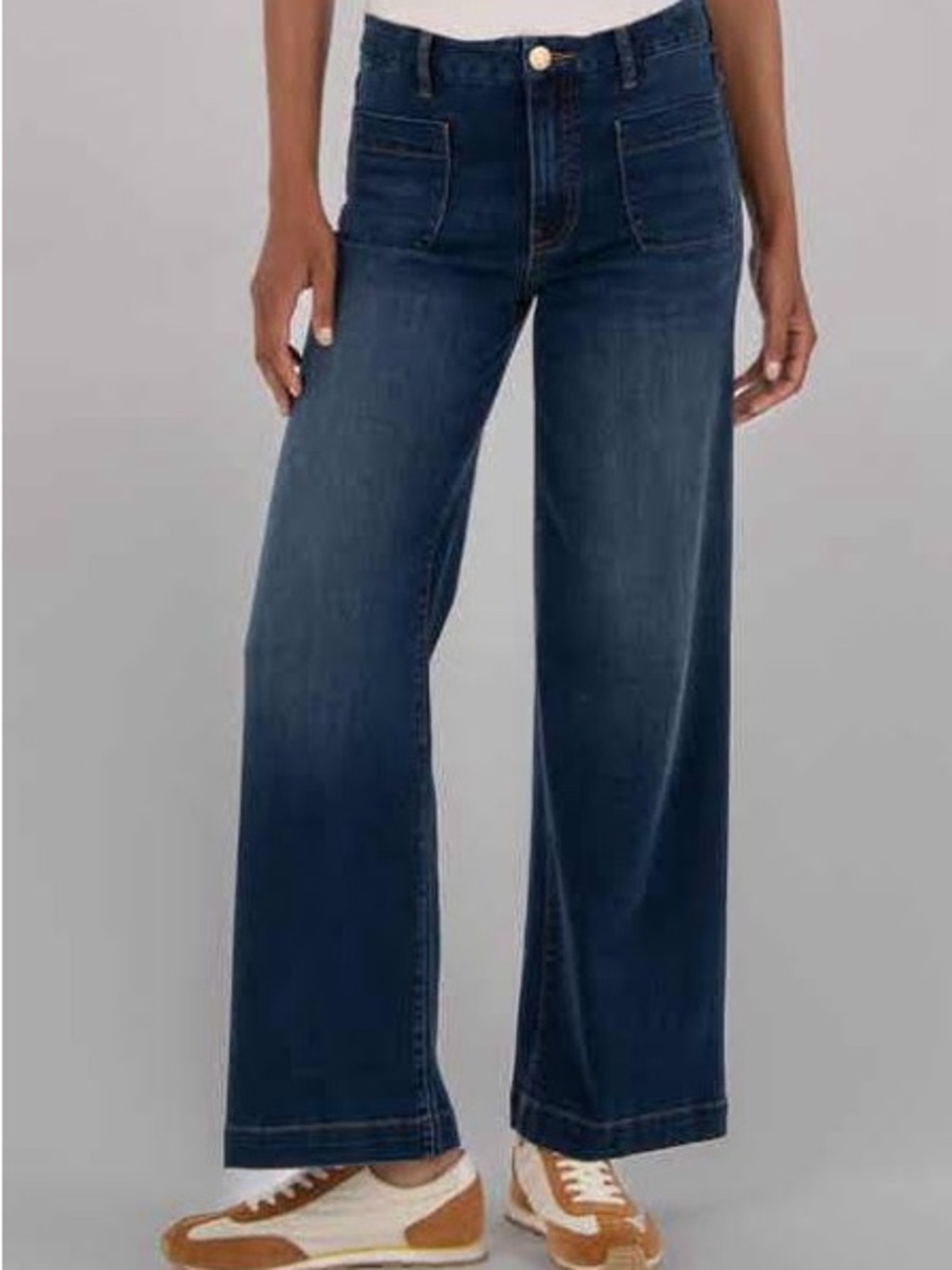 Kut from the Kloth Meg Wide-Leg  Jeans - Picture 6 of 6